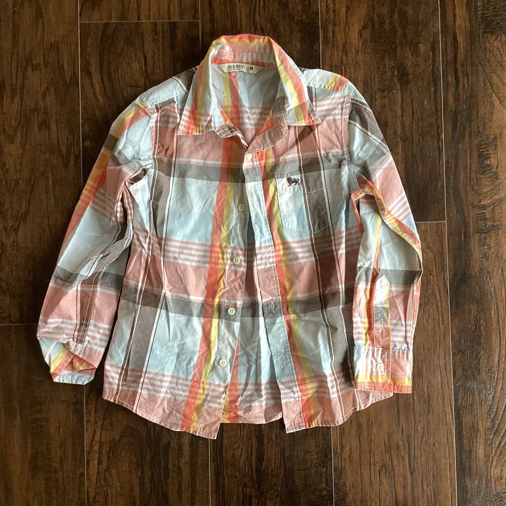 Old Navy Plaid Button Down
